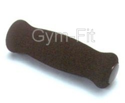 Foam Hand Grip Open Ended 5 Inch Long 1.25 Inch Inside Diameter Black
