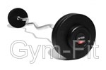 Jordan Rubber Barbell 55KG. Curl Bar