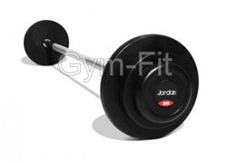 Jordan Rubber Barbell. Straight Bar. 20KG