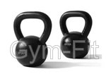 Kettlebell 4kg Cast Iron Black Single