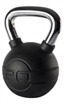 Black Rubber Coated Kettle Bell 6kg