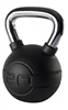 Black Rubber Coated Kettle Bell 10kg