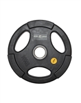 Olympic Disc Round Black Rubber  Grip Disc  20Kg