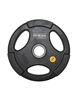 Olympic Disc Round Black Rubber  Grip Disc 5Kg