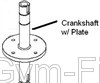 Life Fitness Cross Trainer 9500 Rear Drive Main Shaft