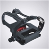 SPD Pedal Set with  Toe Cages & Straps, 9/16