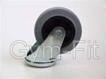 Trampoline Wheel Assembly  Wheel Diameter 125mm plus fitting kit Bolt Type Fixing