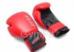 Boxing Training Glove Red/Black Leather 10oz or 12oz