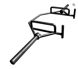 1.8m Olympic Open Deadlift / Trap Bar (28mm grip.  Black)
