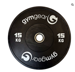 15kg Black Bumper Plate