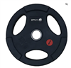 15kg Rubber Olympic Plate (with Tri-Grips)