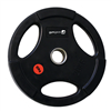 20kg Rubber Olympic Plate (with Tri-Grips)