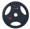 25kg Rubber Olympic Plate (with Tri-Grips)