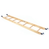 TIMBER LADDER 2.1M WITH HOOKS BOTH ENDS  2.10M