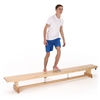 TRADITIONAL BALANCE BENCH   8'9" (2.67M) WITH CASTORS + HOOKS ONE END