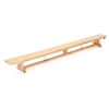 TRADITIONAL BALANCE BENCH   11' (3.35M) HOOKS ONE END