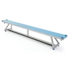 LITABENCH   2.4M WITH TIMBER TOP. BLUE