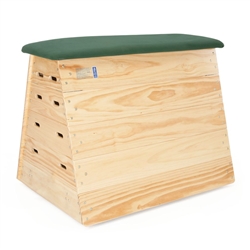 VAULT BOX 3'4" (1.02M) TYPE A 5 SECTION   WITH GREEN CANVAS TOP