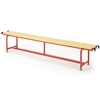 PADDED STEEL BALANCE BENCH  2M, YELLOW