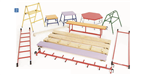 KEY STAGE 1 AGILITY SET  14 PIECES