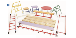KEY STAGE 1 AGILITY SET  14 PIECES