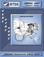ATSG Manual for 1996-up Chrysler electronic TFOD 46RE, 47RE, 48RE