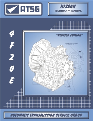 ATSG Manual for Mercury Villager 4F20E Transmission / Transaxle