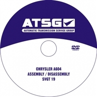 Rebuild DVD, Book/Manual - Chrysler/Dodge A604 Trans