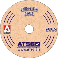 ATSG Rebuild Manual on CDROM Chrsyler A606 (42LE) Overdrive Automatic Transaxle