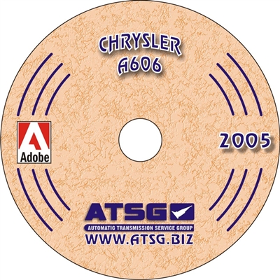 ATSG Rebuild Manual on CDROM Chrsyler A606 (42LE) Overdrive Automatic Transaxle