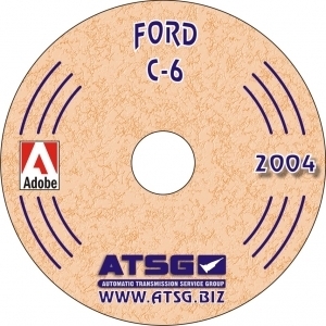 ATSG CDROM Manual for Ford C6 Transmission 1966-up