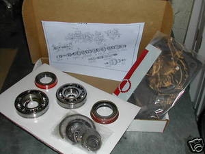 Rebuild Kit w/ synchro rings - 1965-85 Ford toploader 4 speed truck Transmission RUG/HEH/RTS/SROD