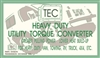 Heavy Duty Torque Converter - Allison AT540 series w/ Diesel engine