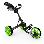 Clicgear Model 3.5+ Push Cart - Charcoal/Lime