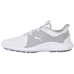 Puma Ignite Fasten8 Men's Golf Shoes - Puma White/Puma Silver/High Rise