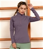 Halara Solid Slimming Turtleneck Half Zip Sports Sweatshirt