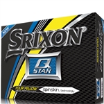 Srixon 2018 Q-Star Yellow Golf Balls - 1 Dozen