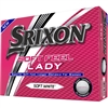 Srixon Soft Feel Lady Soft White Golf Balls - 1 Dozen