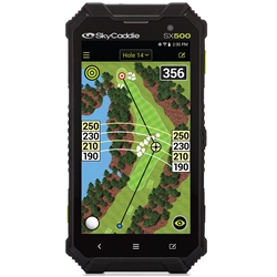 Skycaddie SX500 Golf GPS Rangefinder - Black