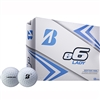 Bridgestone e6 Lady White Golf Balls - 1 Dozen