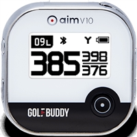 Golfbuddy aim V10 GPS Rangefinder - Chrome