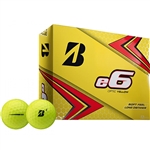 Bridgestone 2019 E6 Yellow Golf Balls - 1 Dozen