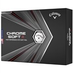 Callaway Chrome Soft X 2020 Golf Balls - White