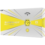 Callaway Superhot Bold 2020 Golf Balls - Yellow