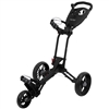 Bag Boy EZ Walk Push Cart - Black/Charcoal