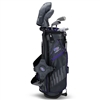 US Kids UL54-s 5 Club Stand Set - Grey/Purple Bag