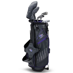 US Kids UL54-s 5 Club Stand Set - Grey/Purple Bag