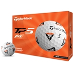 TaylorMade TP5x Pix USA Golf Balls - 1 Dozen