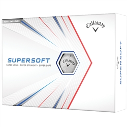 Callaway Supersoft 21 White Golf Balls - 1 Dozen