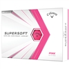 Callaway Supersoft 21 Pink Golf Balls - 1 Dozen